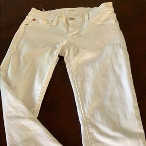 White Hudson jeans